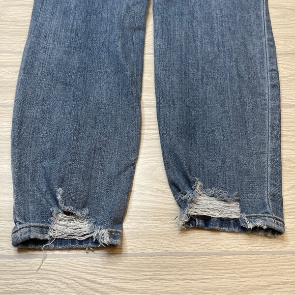 Judy Blue JB82525MD Relaxed Fit Distressed Patch Stretch Jeans Womens Size 11/30 - Picture 11 of 15